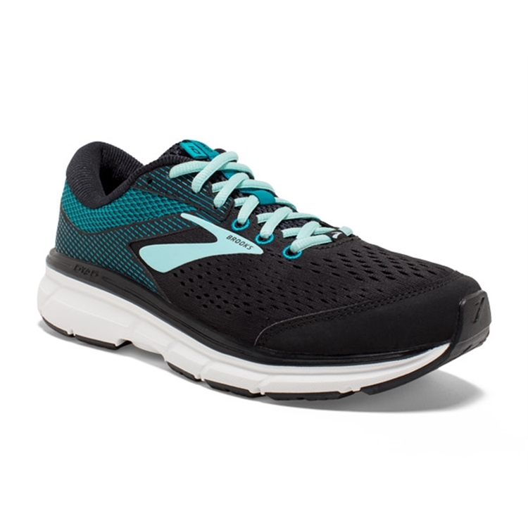 brooks Women's Dyad 10 Black / Capri Breeze / Ebony