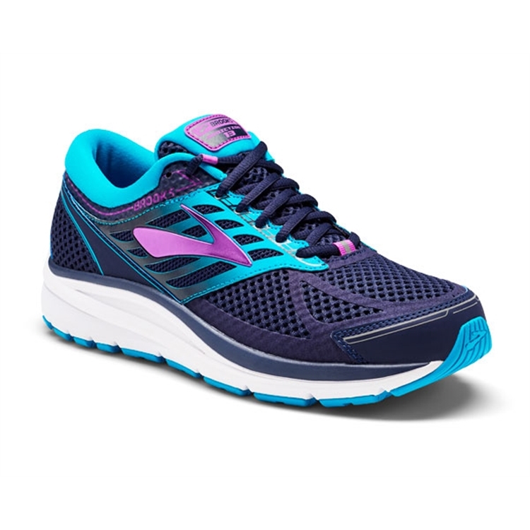 brooks Women\'s Addiction 13 Blue / Teal / Purple Cactus