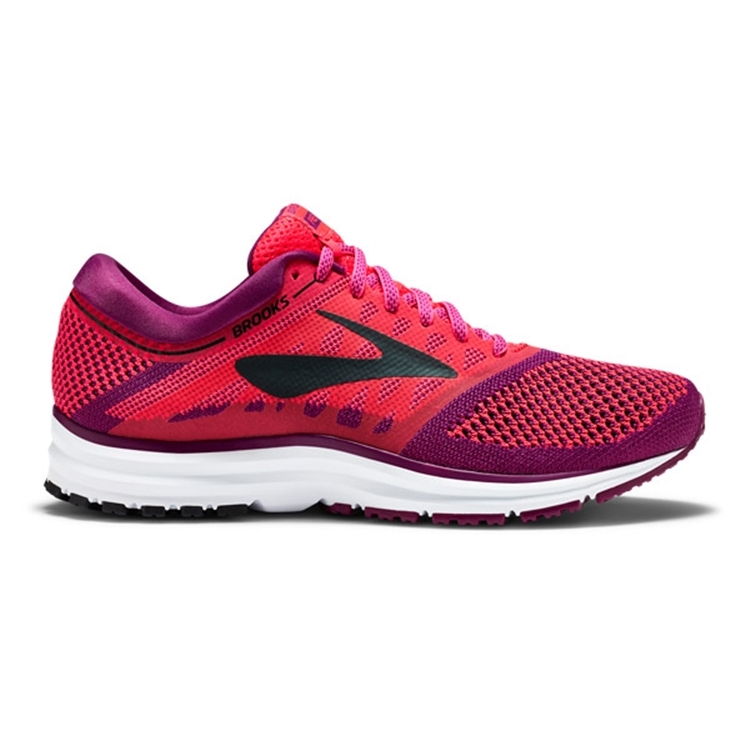 brooks Women\'s Revel Diva Pink / Plum / Black