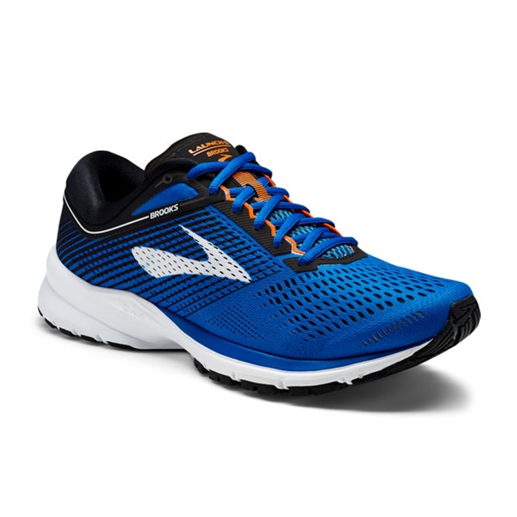 brooks Men\'s Launch 5 Blue / Black / Orange