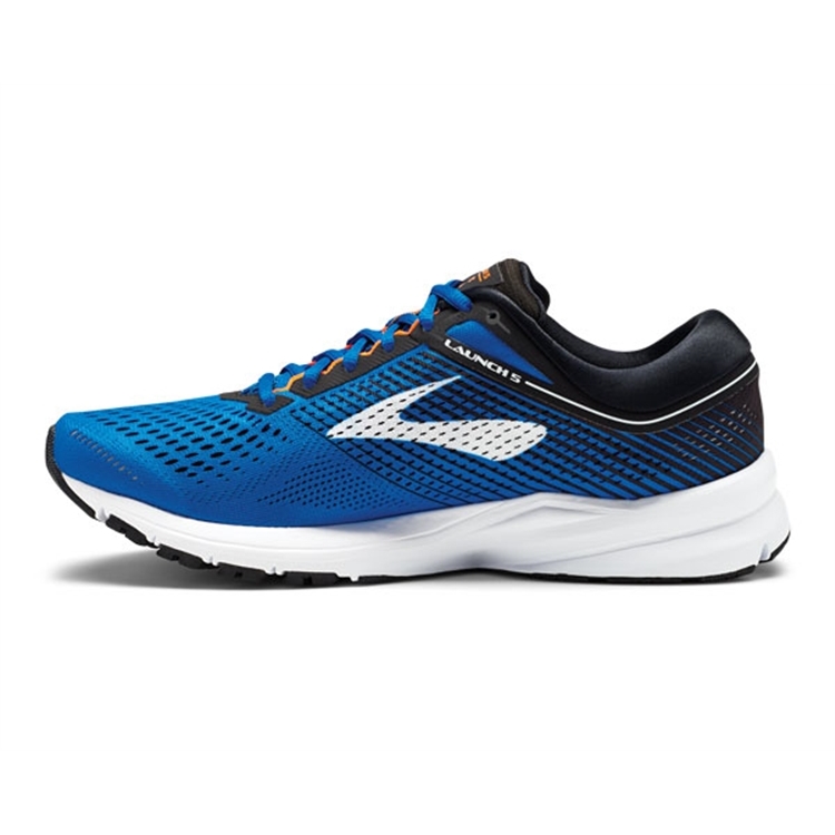 brooks Men\'s Launch 5 Blue / Black / Orange