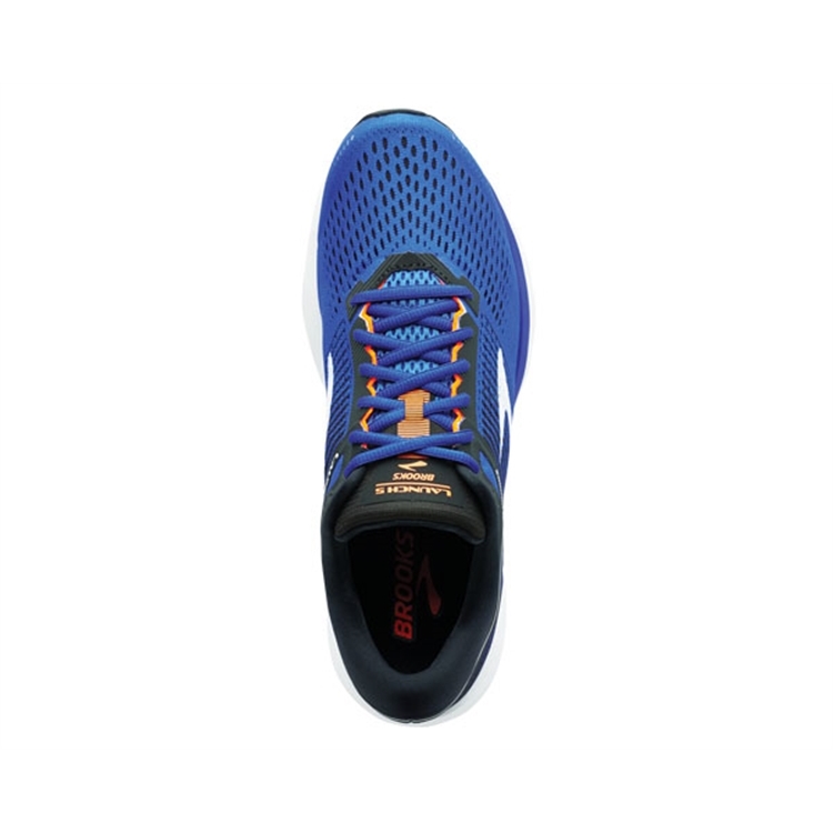 brooks Men\'s Launch 5 Blue / Black / Orange