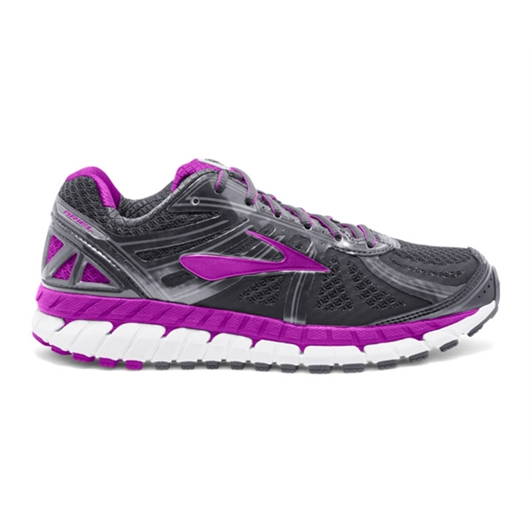 brooks Women\'s Ariel 16 Anthracite / Purple Cactus