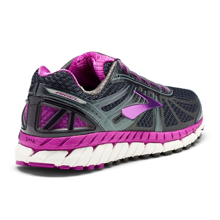 brooks Women\'s Ariel 16 Anthracite / Purple Cactus