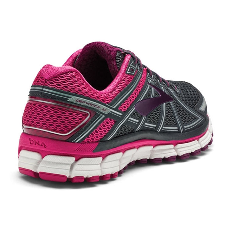 brooks Women\'s Defyance 10 Black / Silver / White