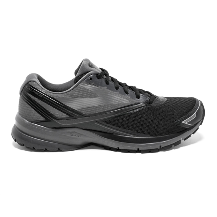 brooks Men\'s Launch 4 Black / Anthracite / Silver