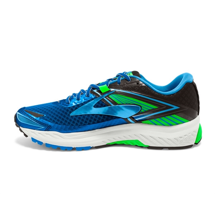 brooks Men\'s Ravenna 8 Blue Lemonade / Black / Green