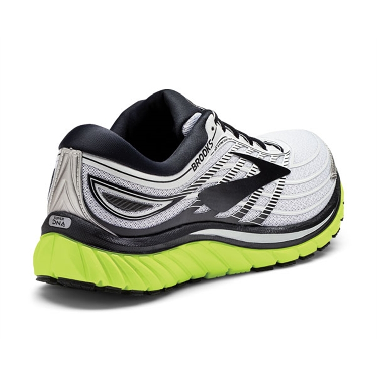 brooks Men\'s Glycerin 15 Silver / Black / Nightlife