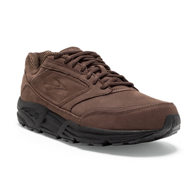 brooks Men's Addiction Walker Brown Nubuck