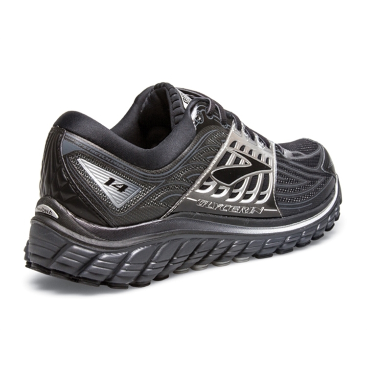 brooks Men\'s Glycerin 14 Black / Anthracite / Silver