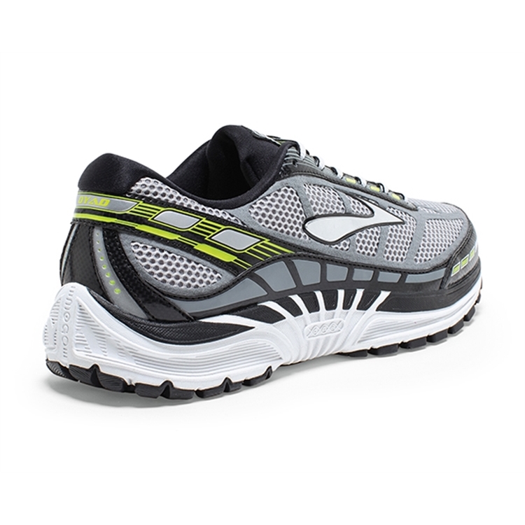 brooks Men\'s Dyad 8 Riverrock / Black / Nightlife