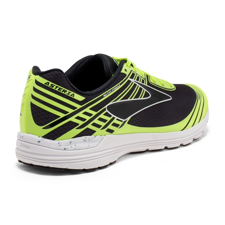 brooks Men\'s Asteria Black / Nightlife / White