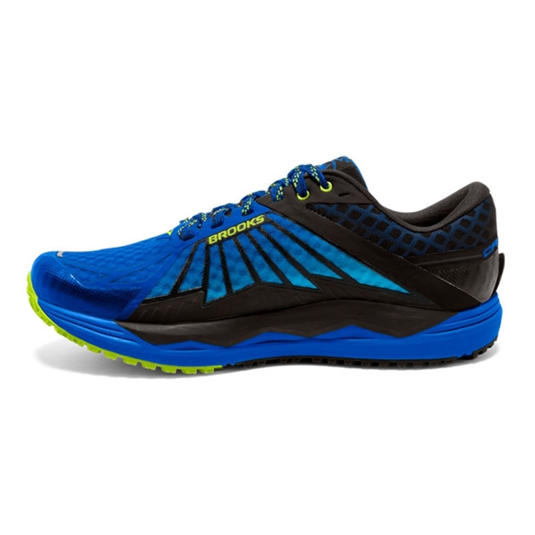 brooks Men\'s Caldera Brooks Blue / Lime / Blue