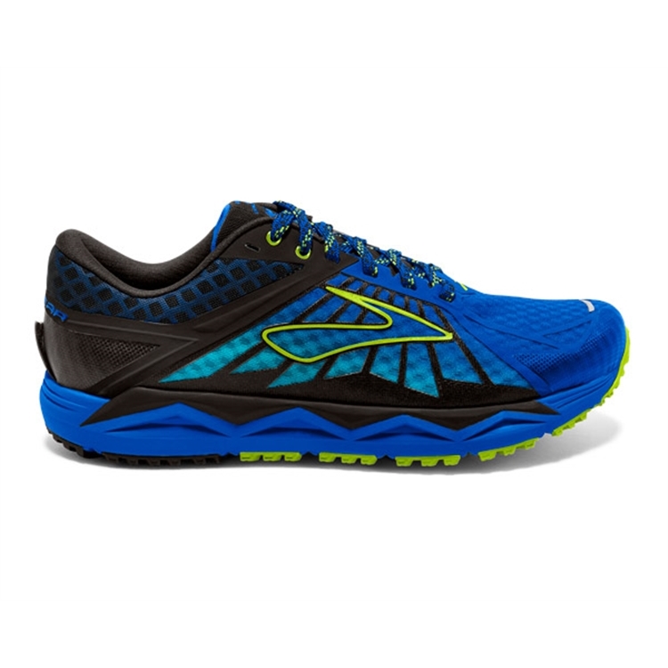 brooks Men\'s Caldera Brooks Blue / Lime / Blue