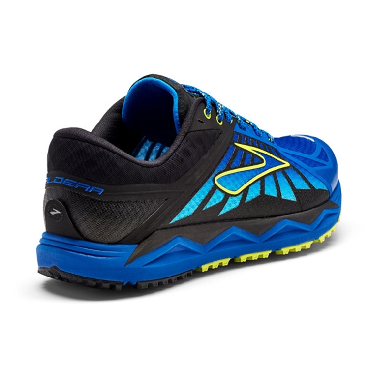 brooks Men\'s Caldera Brooks Blue / Lime / Blue