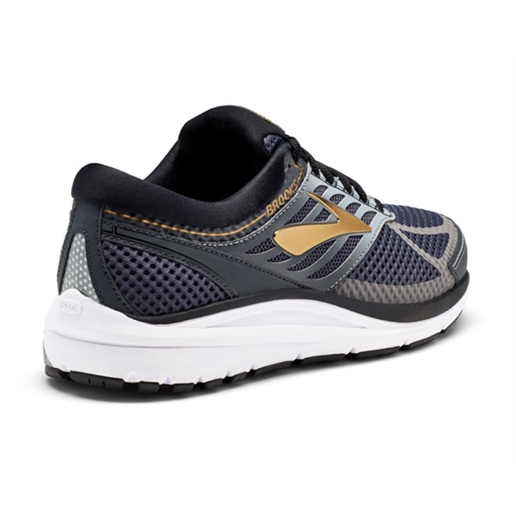 brooks Men\'s Addiction 13 Black / Ebony / Metallic Gold