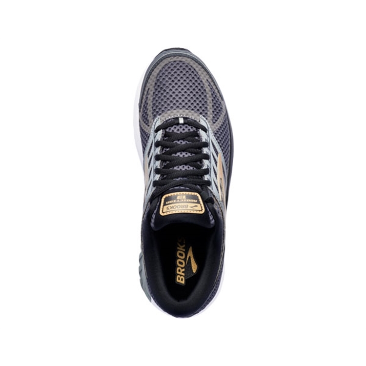 brooks Men\'s Addiction 13 Black / Ebony / Metallic Gold