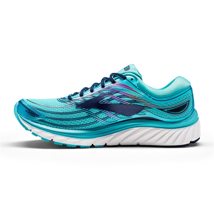 brooks Women\'s Glycerin 15 Capri / Blue / Purple Cactus