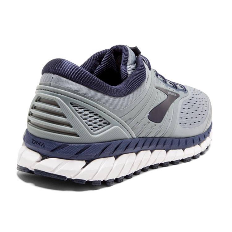 brooks Men\'s Beast 18 Grey / Navy / White