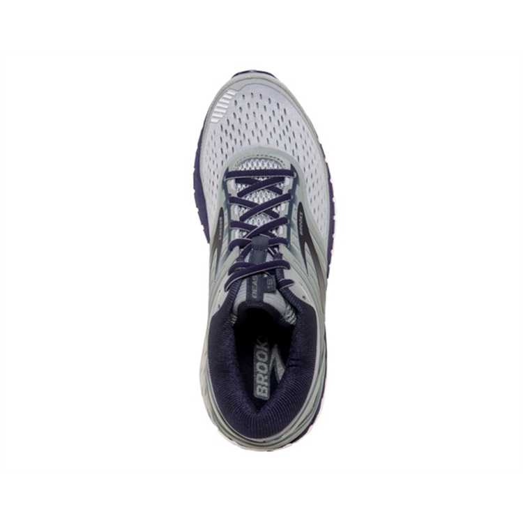 brooks Men\'s Beast 18 Grey / Navy / White