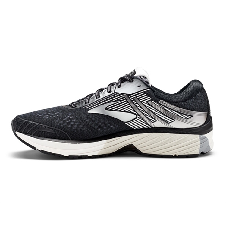 brooks Men\'s Adrenaline GTS 18 Black / Silver / White