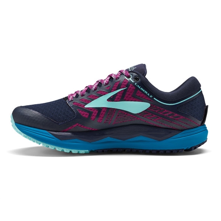 brooks Women\'s Caldera 2 Navy / Plum / Ice Blue