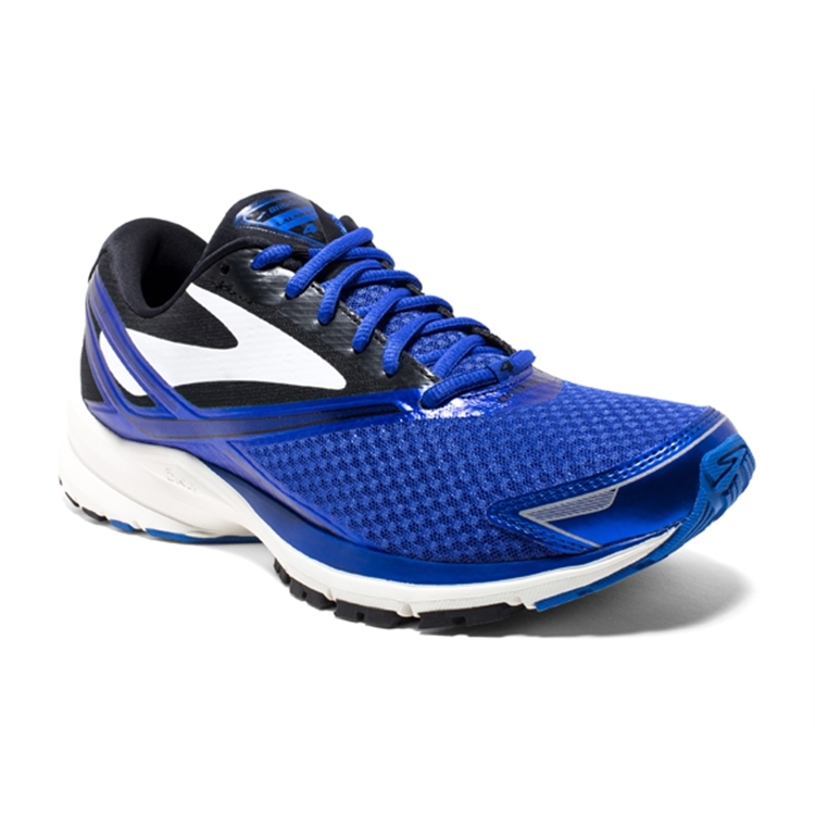 brooks Men\'s Launch 4 Brooks Blue / Black / White