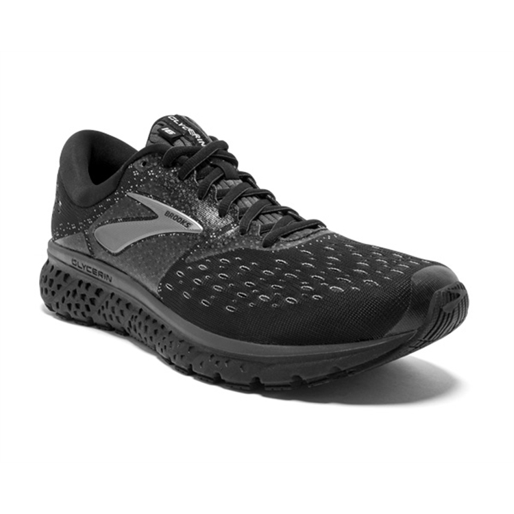 brooks Men's Glycerin 16 Black / Ebony