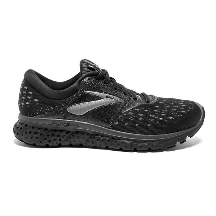 brooks Men\'s Glycerin 16 Black / Ebony