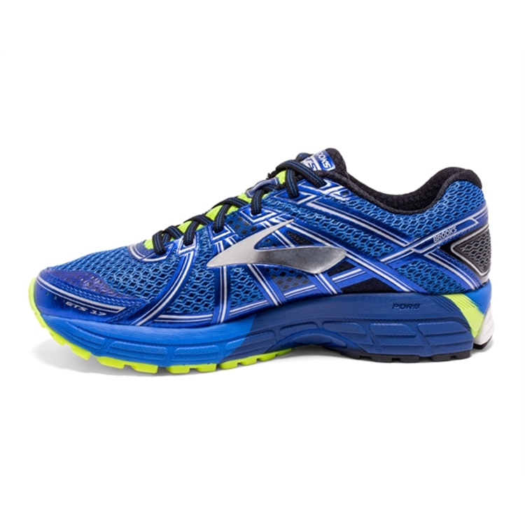 brooks Men\'s Adrenaline GTS 17 Electric Brooks Blue / Nightlife