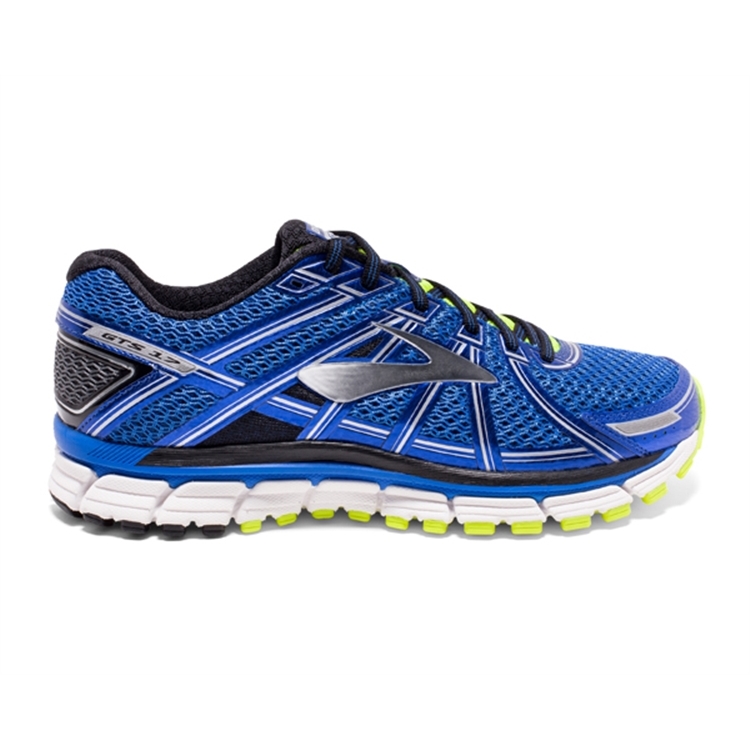 brooks Men\'s Adrenaline GTS 17 Electric Brooks Blue / Nightlife