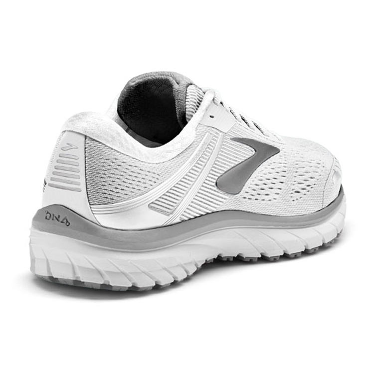 brooks Women\'s Adrenaline GTS 18 White / White / Grey