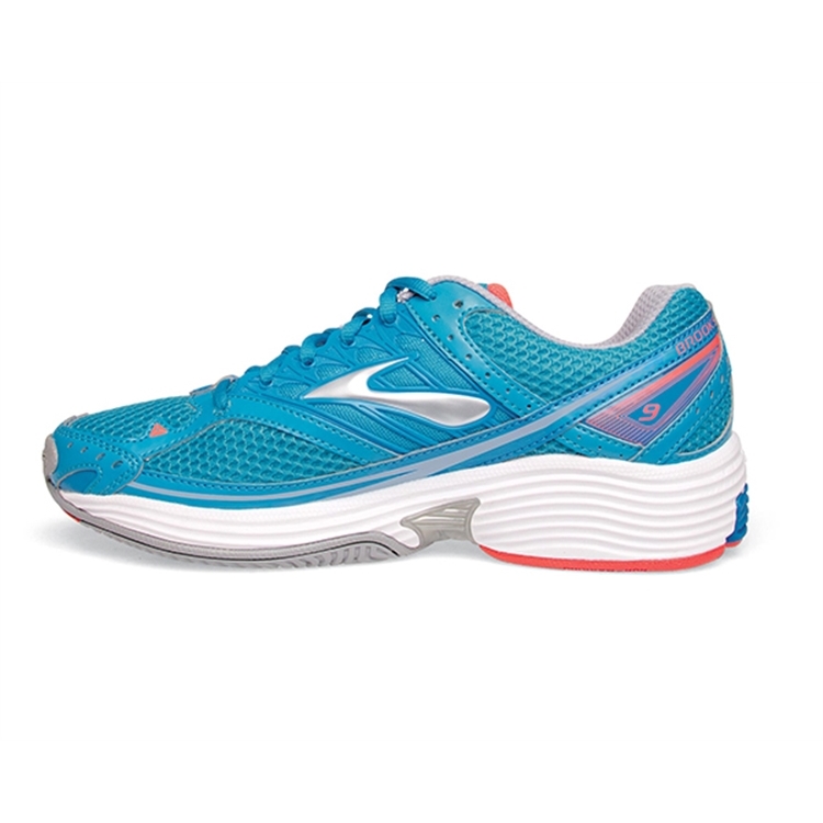 brooks Women\'s Liberty 9 Mesh Hawaiian Ocean / Blue / Coral