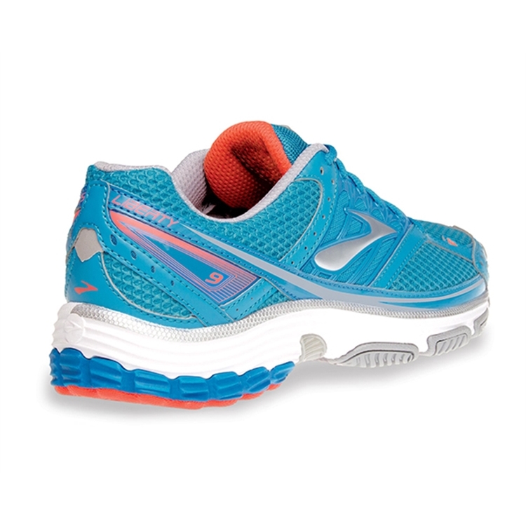 brooks Women\'s Liberty 9 Mesh Hawaiian Ocean / Blue / Coral