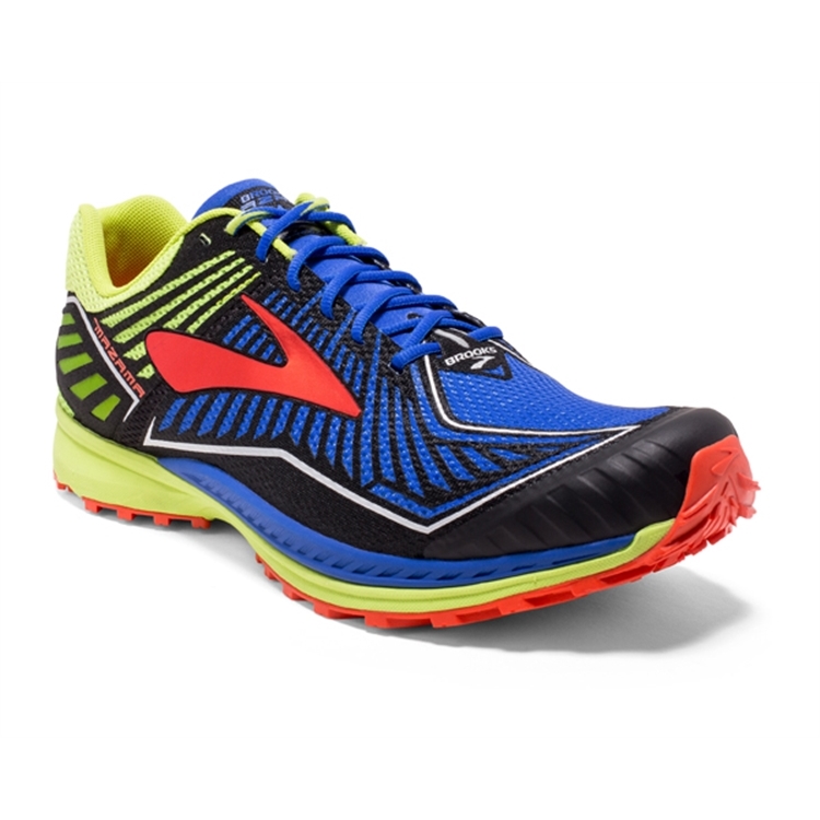 brooks Men's Mazama Blue / Lime / Cherry