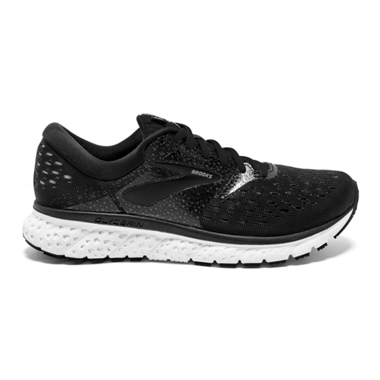 brooks Women\'s Glycerin 16 Black / White