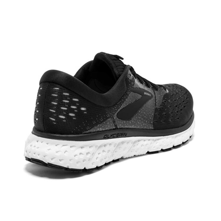 brooks Women\'s Glycerin 16 Black / White