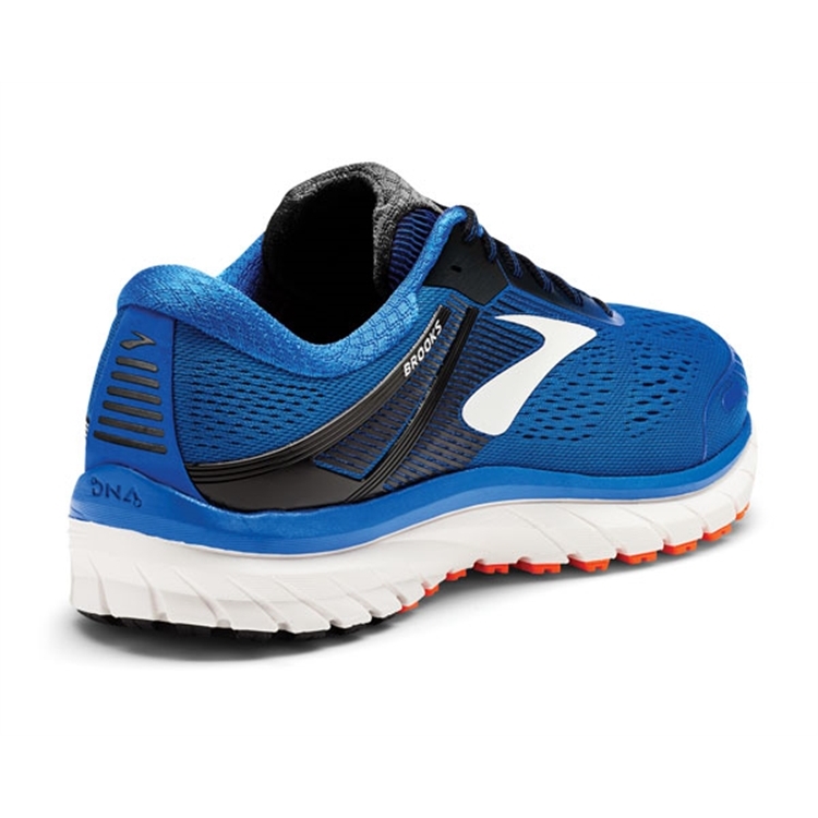 brooks Men\'s Adrenaline GTS 18 Blue / Black / Orange