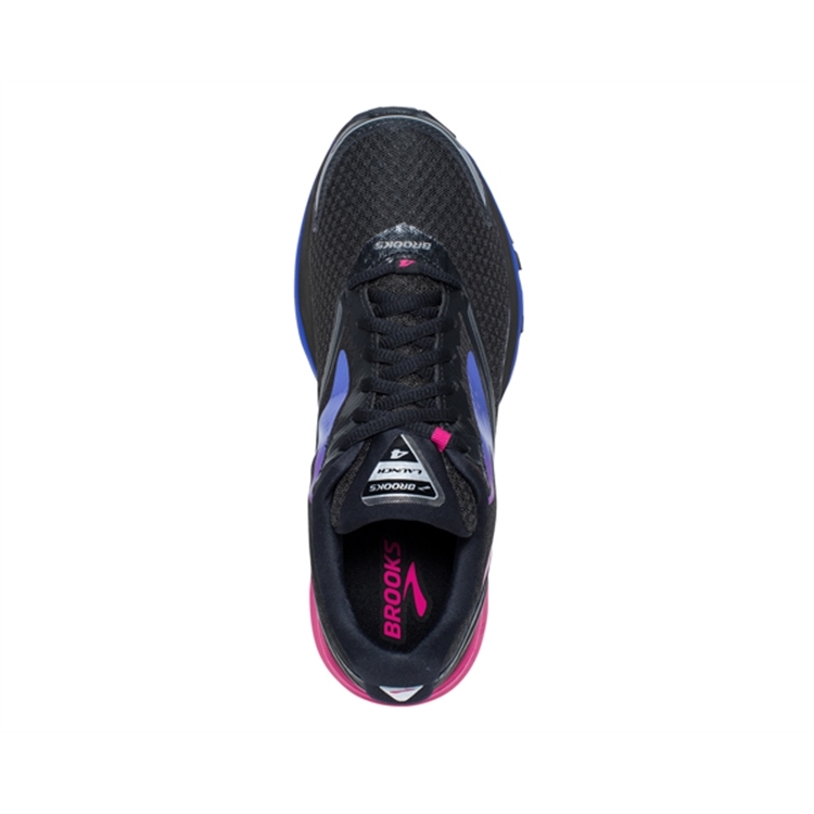 brooks Women\'s Launch 4 Black / Purple / Blue