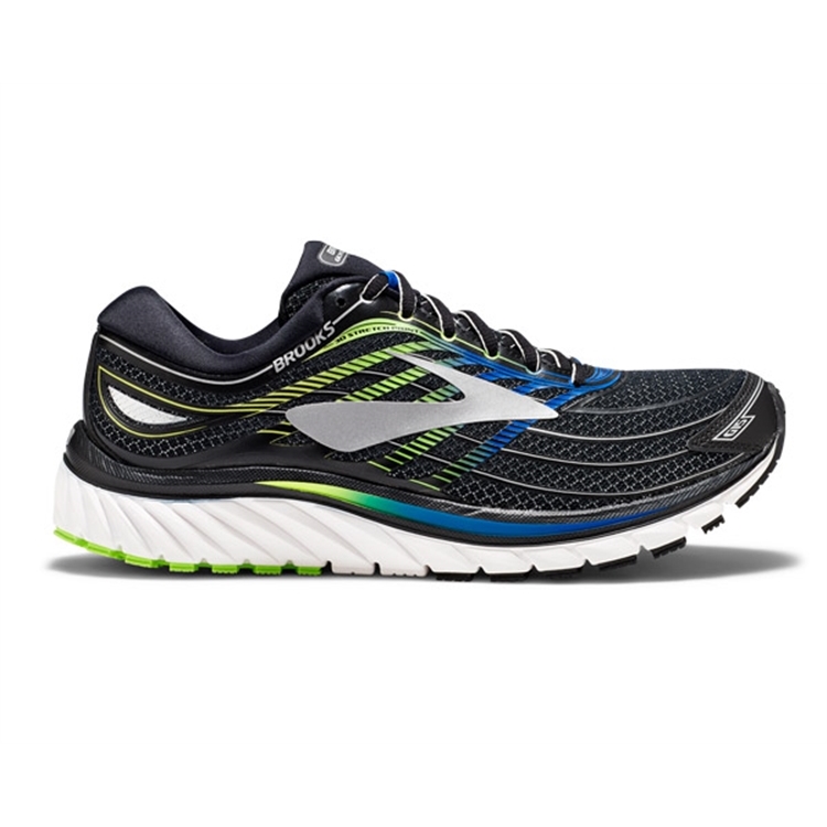 brooks Men\'s Glycerin 15 Black / Brooks Blue / Green