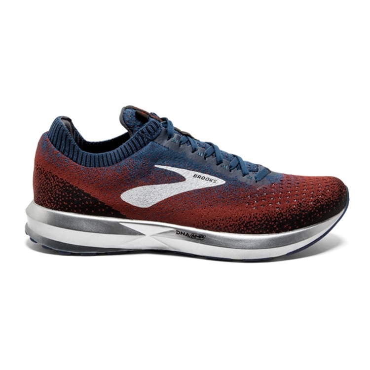 brooks Men\'s Levitate 2 Chili / Navy / Black