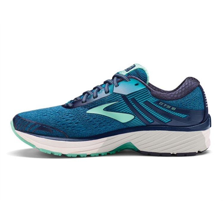 brooks Women\'s Adrenaline GTS 18 Navy / Teal / Mint