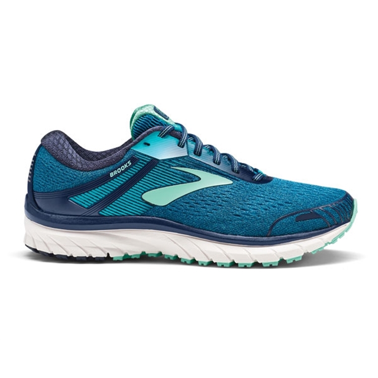 brooks Women\'s Adrenaline GTS 18 Navy / Teal / Mint