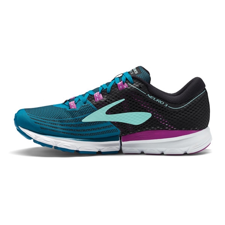 brooks Women\'s Neuro 3 Lagoon / Black / Purple