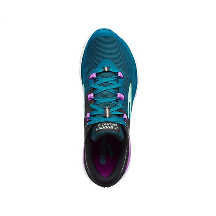 brooks Women\'s Neuro 3 Lagoon / Black / Purple