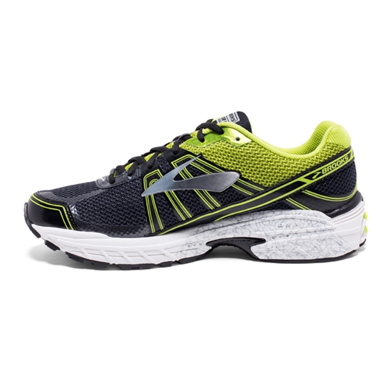 brooks Men\'s Vapor 4 Anthracite / Lime / Silver