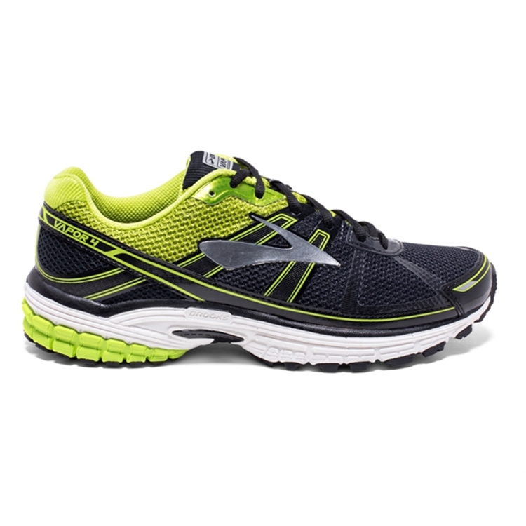 brooks Men\'s Vapor 4 Anthracite / Lime / Silver