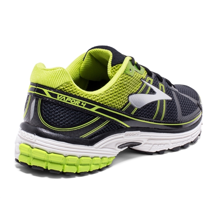 brooks Men\'s Vapor 4 Anthracite / Lime / Silver