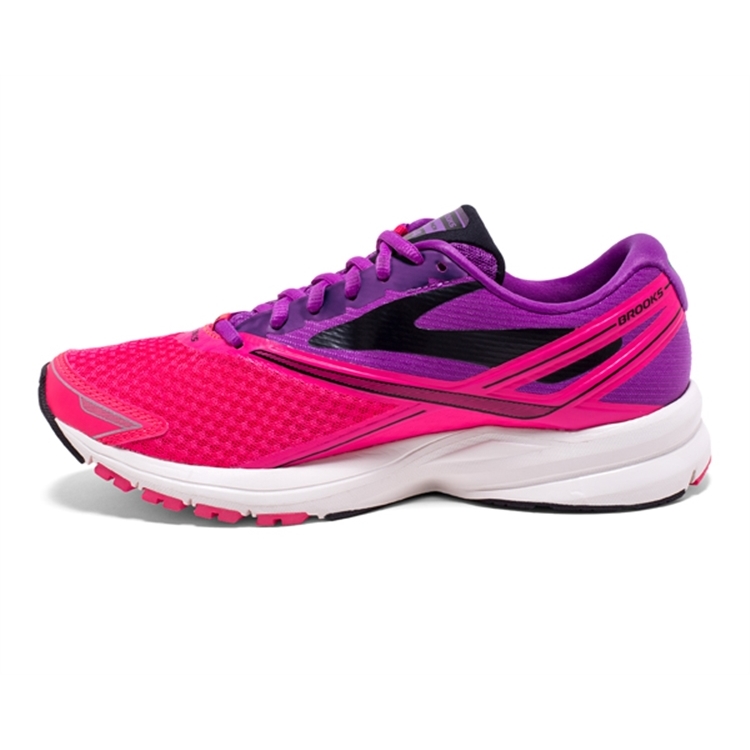 brooks Women\'s Launch 4 Purple / Diva Pink / Blue