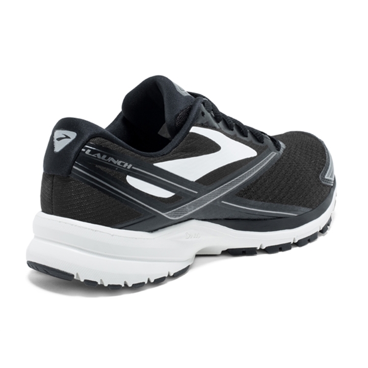 brooks Women\'s Launch 4 Black / White / Silver